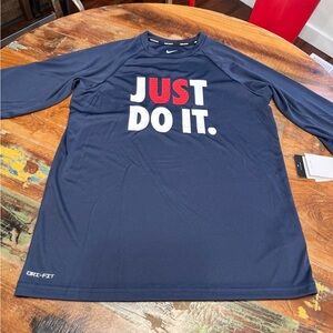 NWT Nike Youth Boys Swim Shirt